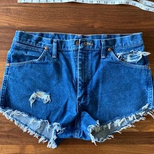 Vintage wrangler shorts